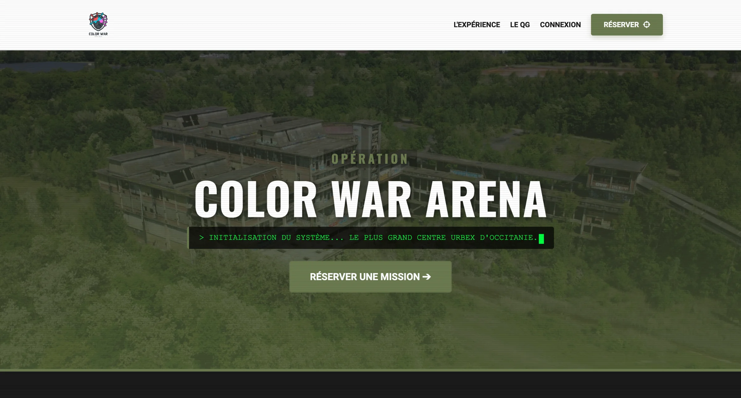Color War Arena — Plateforme de réservation