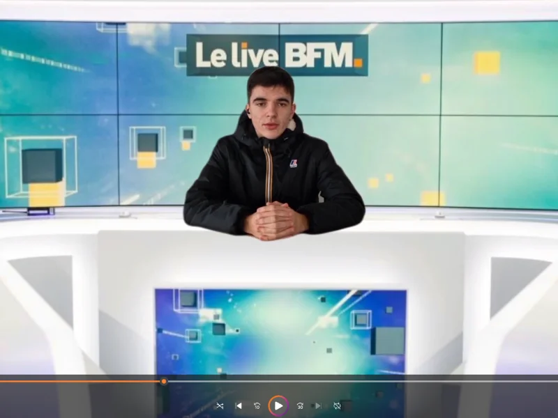 Le Live BFM — Court-métrage, VFX & chroma key
